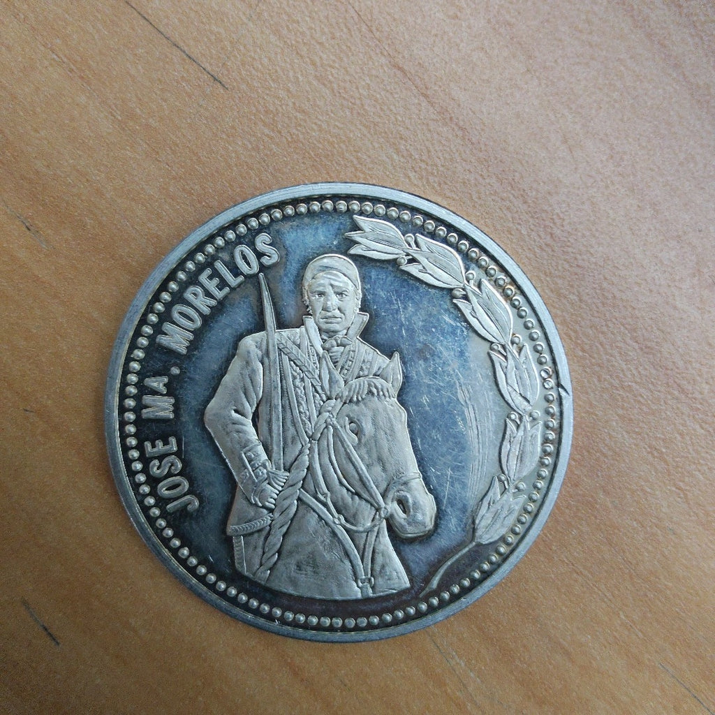 MEDALLA CONMEMORATIVA PLATA 62.3 GRMS (SEMINUEVO)