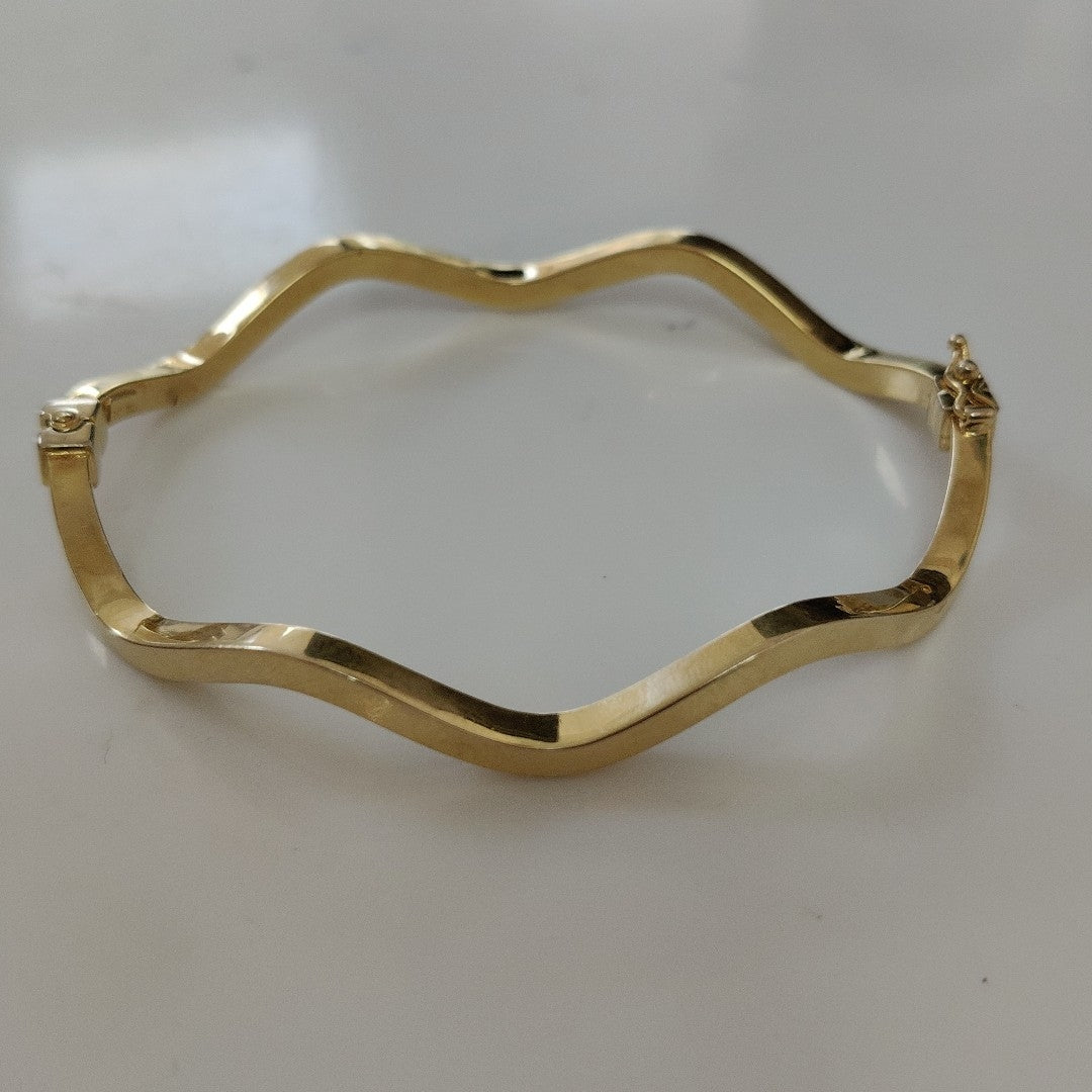 PULSERA RIGIDA ORO 14 K 4,70 GRMS (SEMINUEVO)