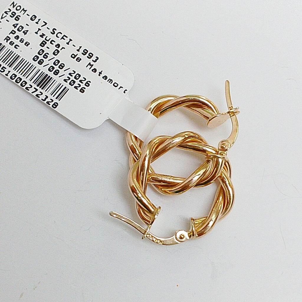 ARRACADAS ORO 14K 1.9 (NUEVO)
