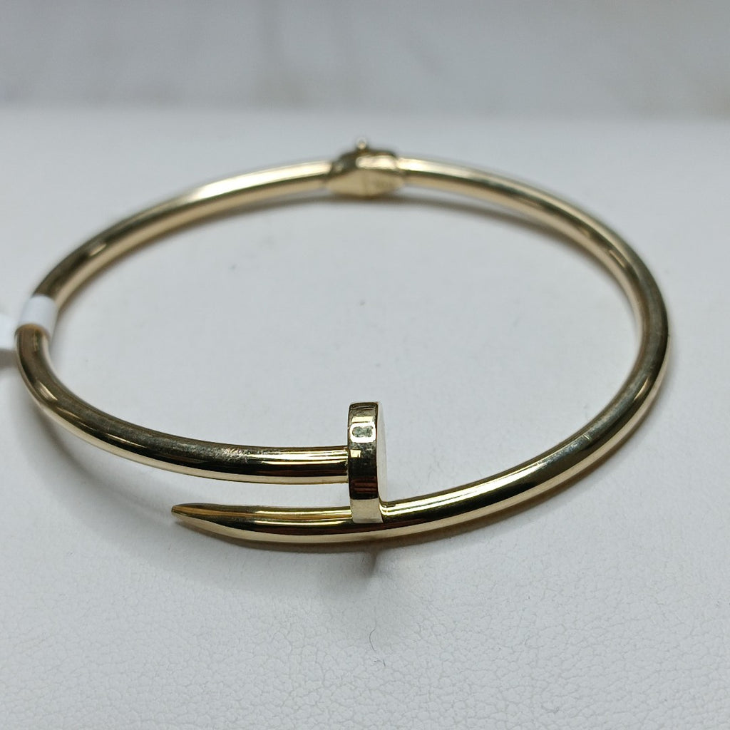 PULSERA FIG CLAVO 10K 18 CM 5.7 GR (NUEVO)
