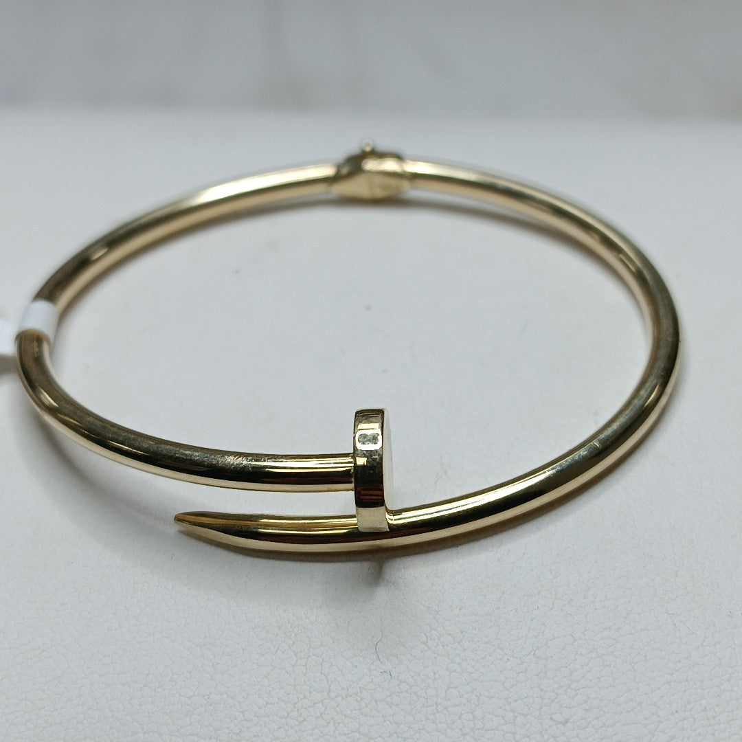 PULSERA FIG CLAVO 10K 18 CM 5.7 GR (NUEVO)