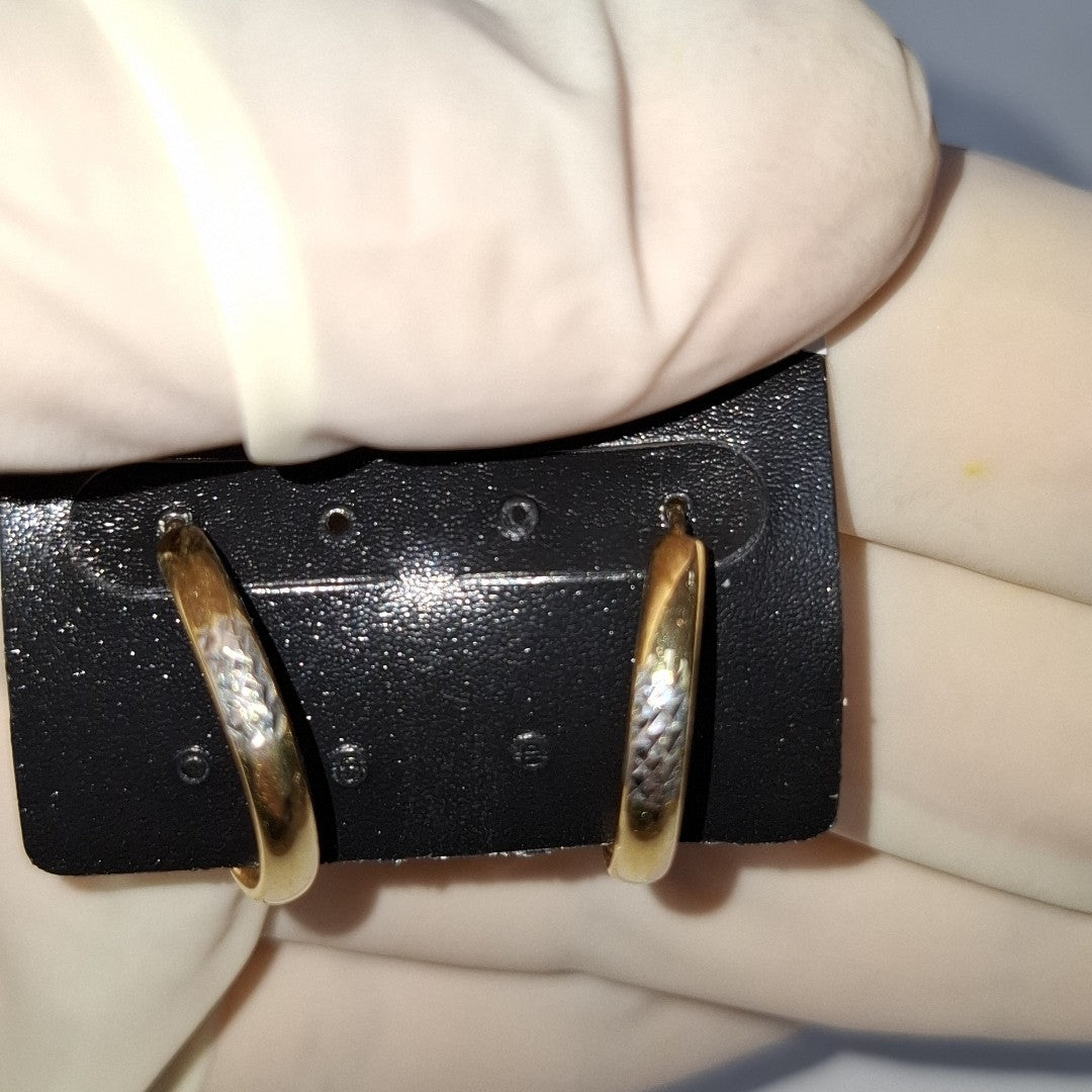 ARRACADAS PAR ORO 14 K 1.4 GRMS (SEMINUEVO)