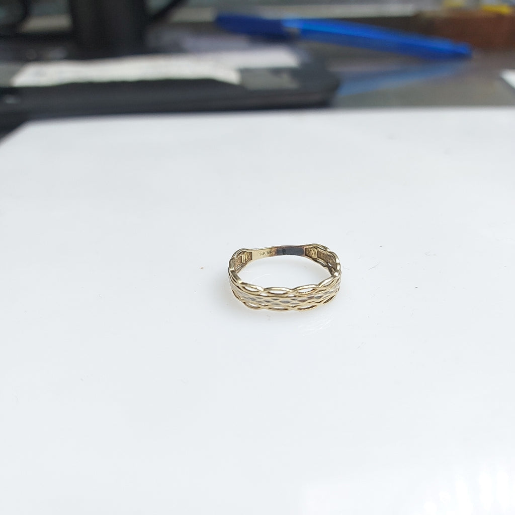 ANILLO ORO 14 K 1,30 GRMS (SEMINUEVO)