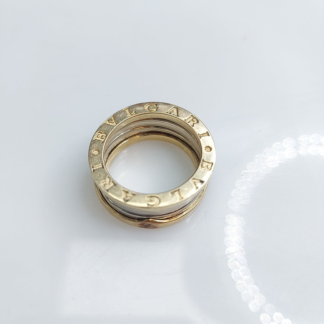 ANILLO ORO, ORO COMBINADO 14 K 10.6 GRMS (SEMINUEVO)