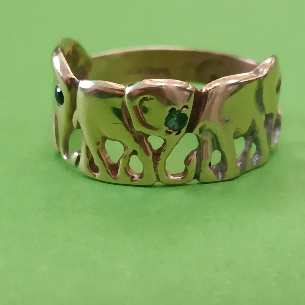 ANILLO ORO 10 K 2.4 GRMS (SEMINUEVO)