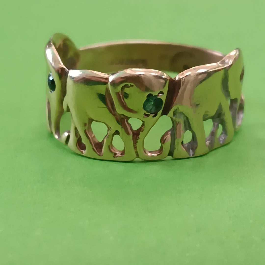 ANILLO ORO 10 K 2.4 GRMS (SEMINUEVO)