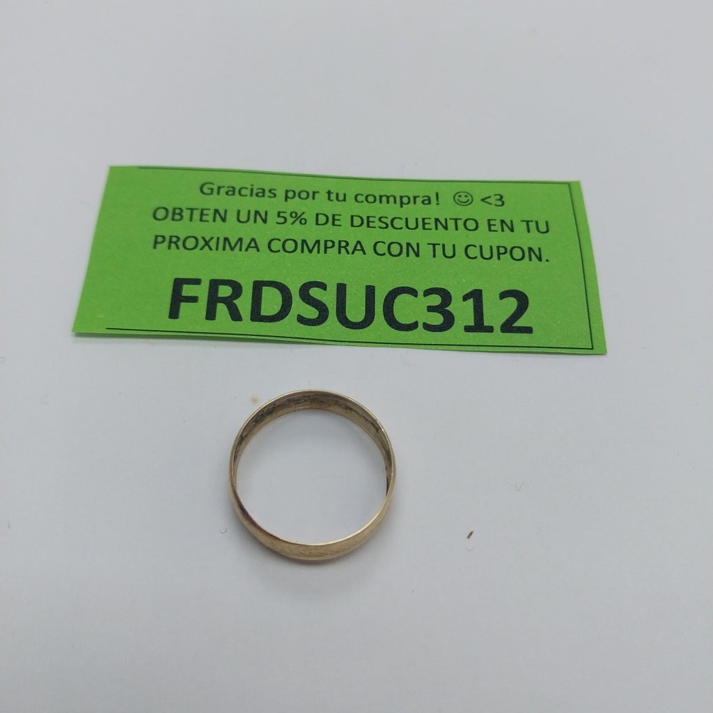 ARGOLLA ORO 10 K 1.1 GRMS (SEMINUEVO)