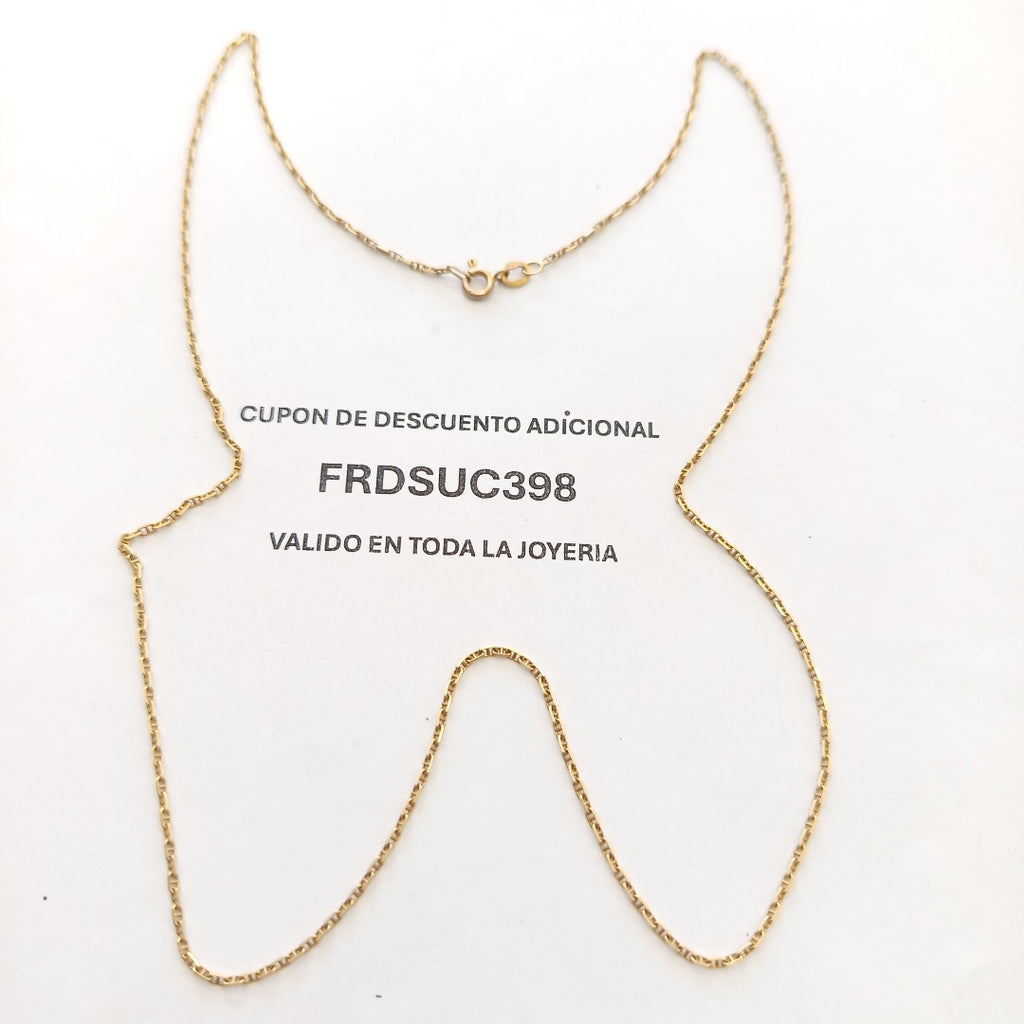 CADENA ORO 10 K 3.4 GRMS (SEMINUEVO)