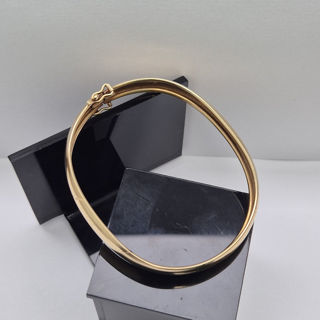 PULSERA RIGIDA ORO 14 K 7,40 GRMS (SEMINUEVO)