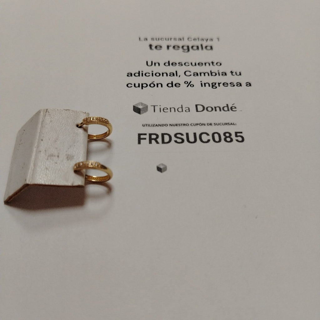 HUGGIES ORO 14K 1.3 (NUEVO)