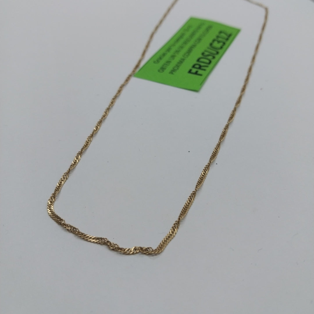 CADENA ORO 14 K 2.5 GRMS (SEMINUEVO)