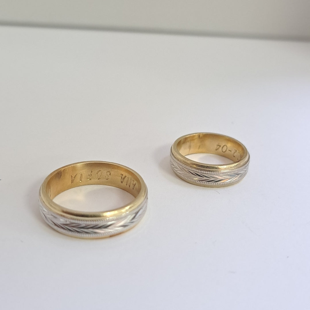 ARGOLLA ORO 14 K 14 GRMS (SEMINUEVO)