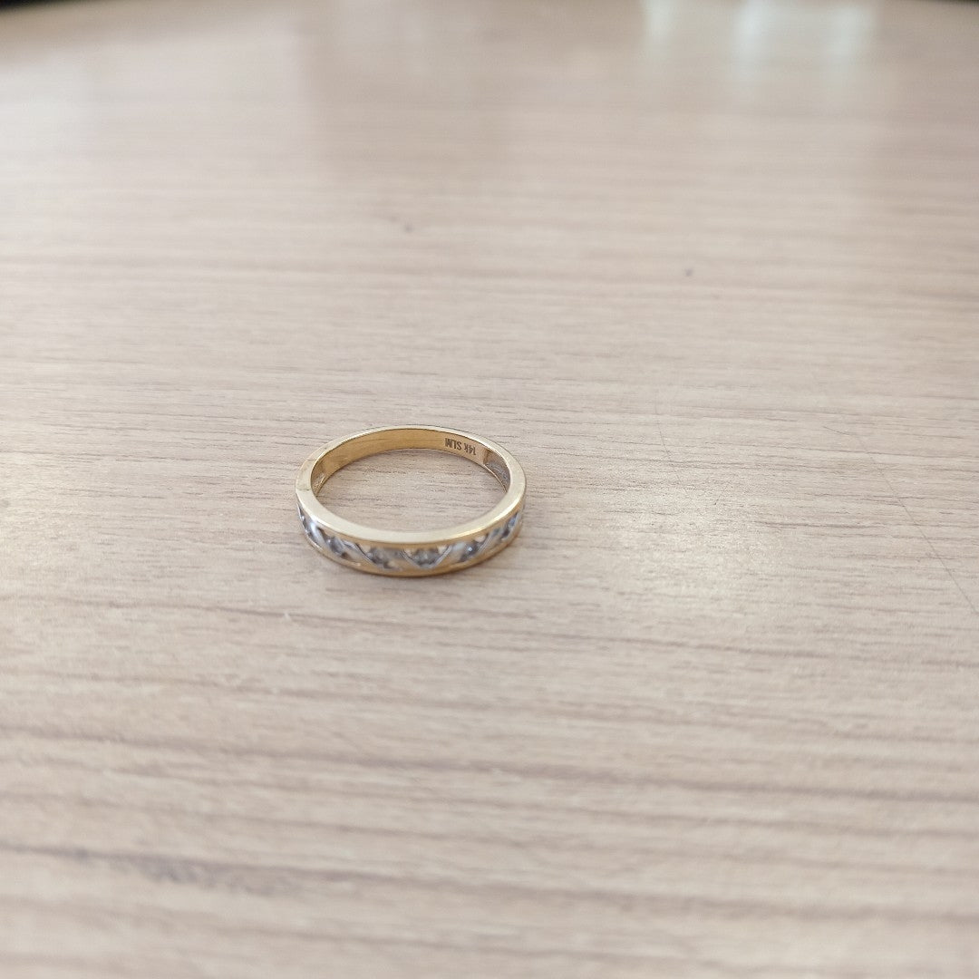 ANILLITO ORO 14 K 1.9 GRMS (SEMINUEVO)