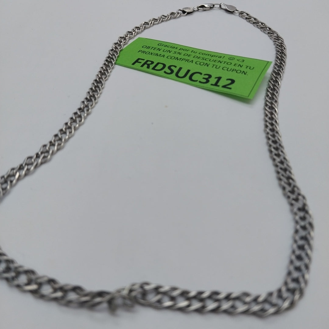 CADENA PLATA 16.3 GRMS (SEMINUEVO)