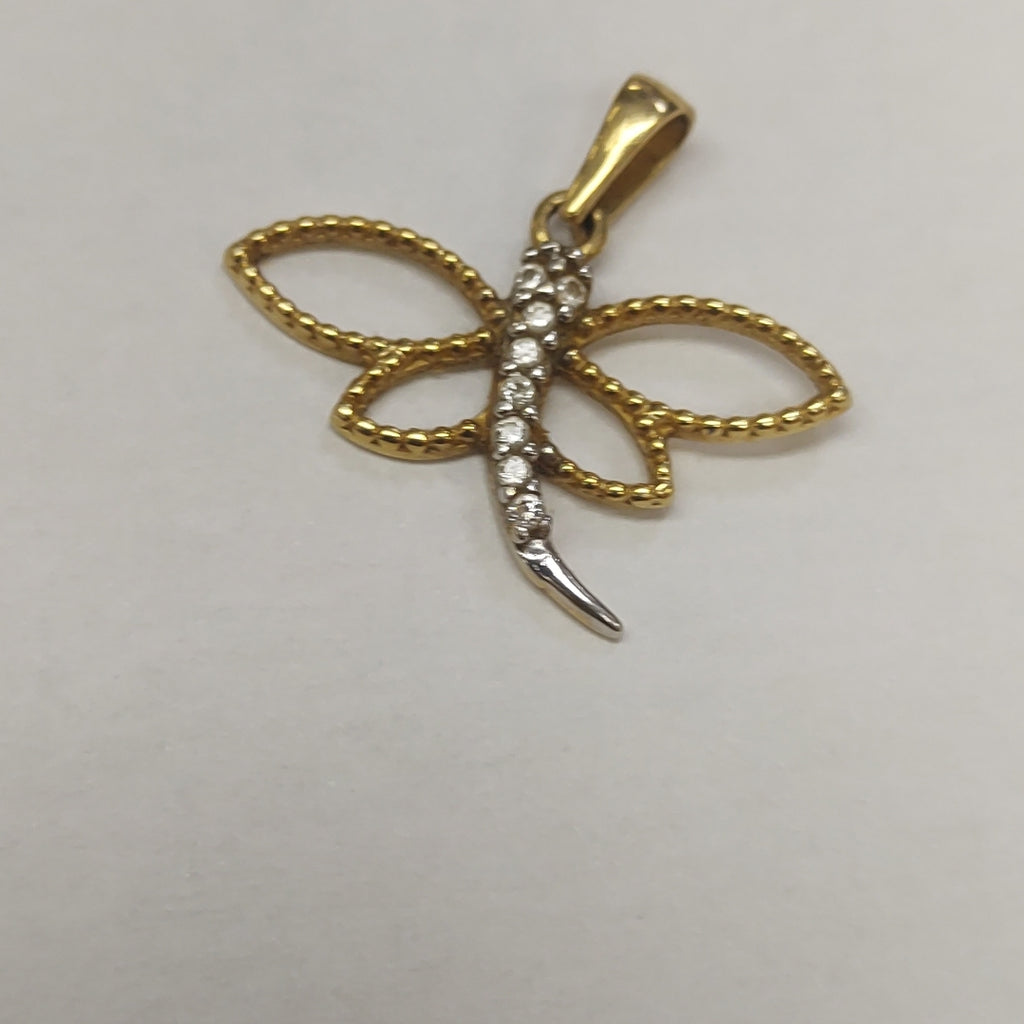 DIJE ORO, ORO COMBINADO 14 K 0.9 GRMS (SEMINUEVO)