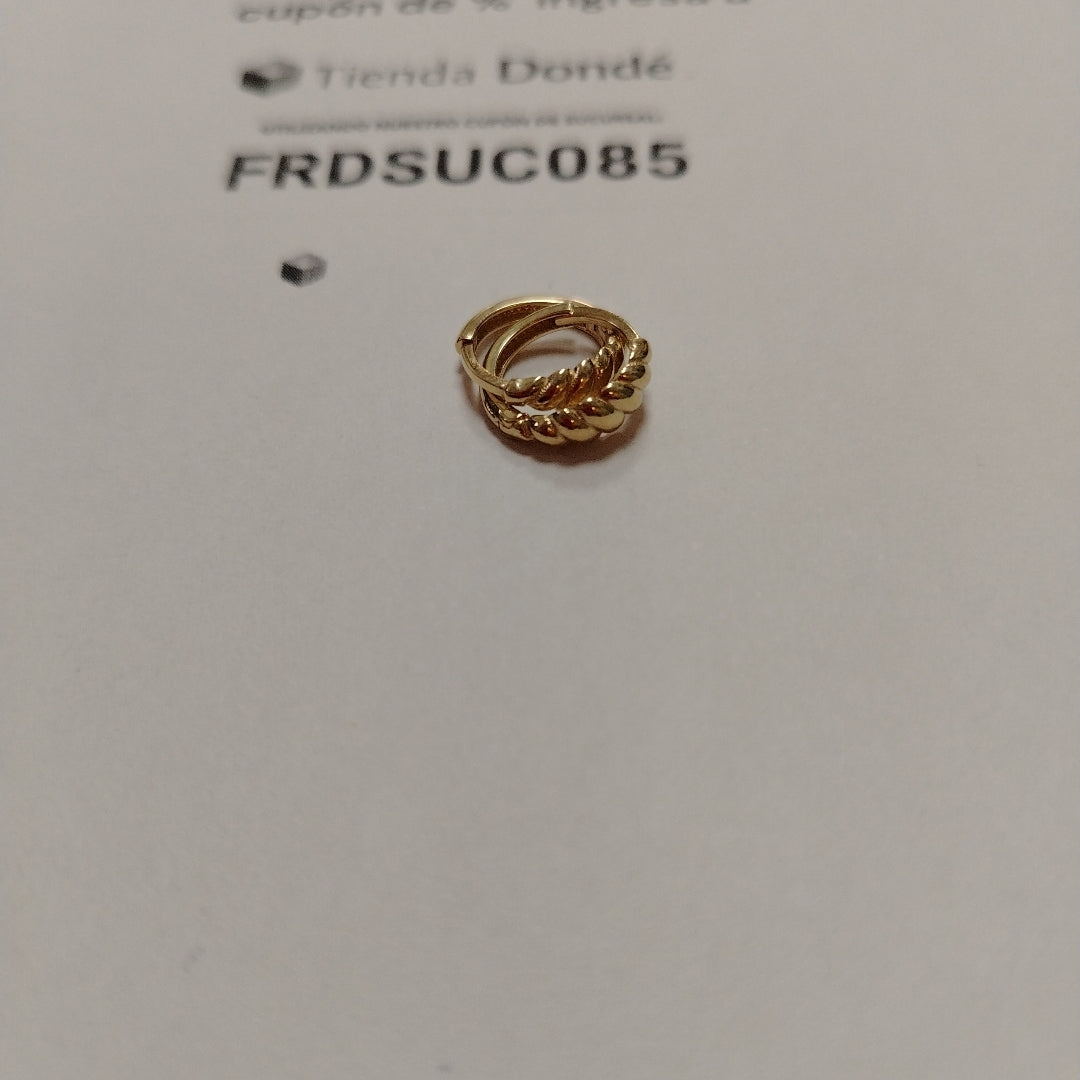 HUGGIES ORO 14K 1.3 (NUEVO)