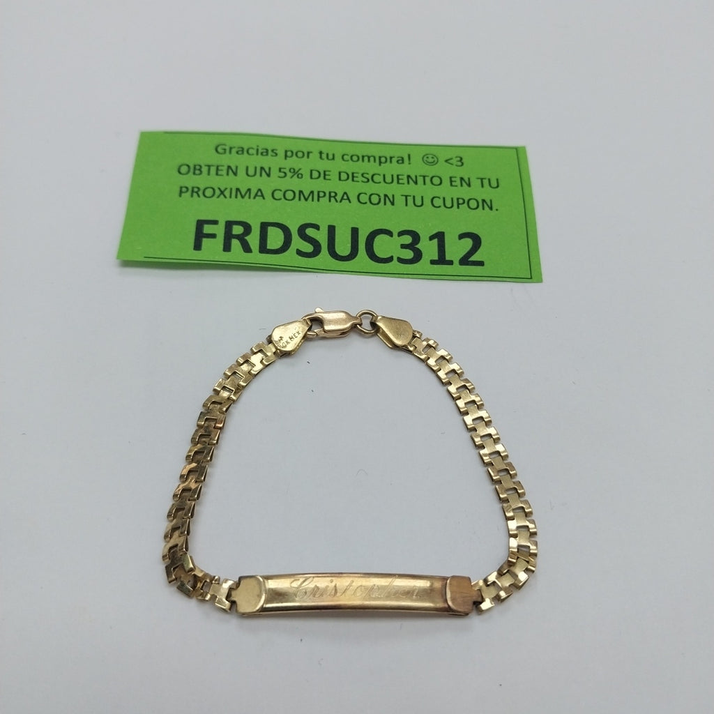 ESCLAVA ORO 10 K 3,20 GRMS (SEMINUEVO)