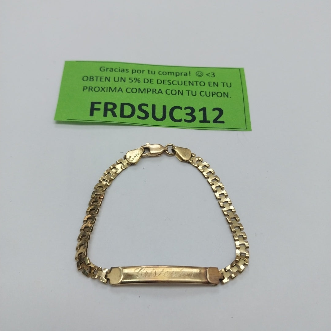 ESCLAVA ORO 10 K 3,20 GRMS (SEMINUEVO)