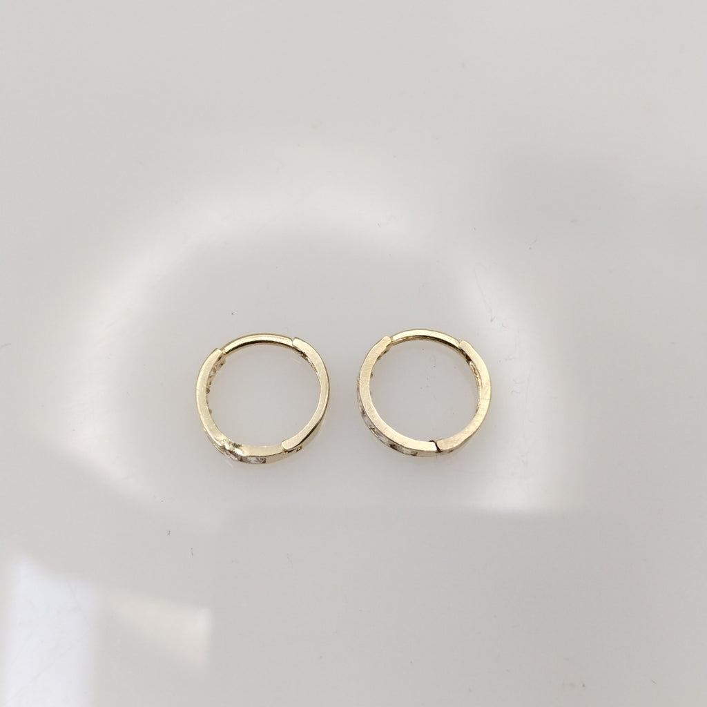 ARRACADAS PAR ORO 14 K 0.8 GRMS (SEMINUEVO)