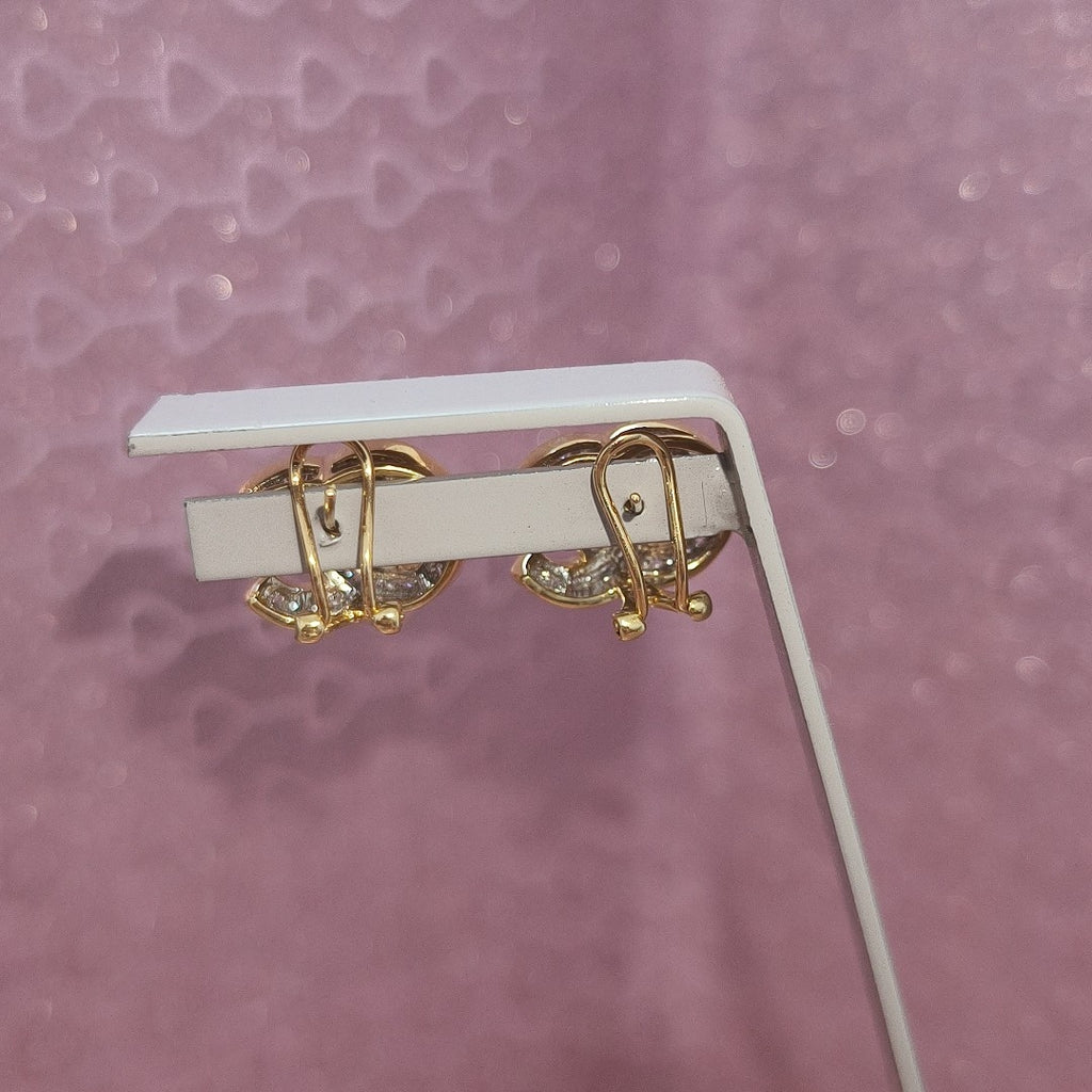 ARETES PAR ORO 14 K 6.2 GRMS (SEMINUEVO)