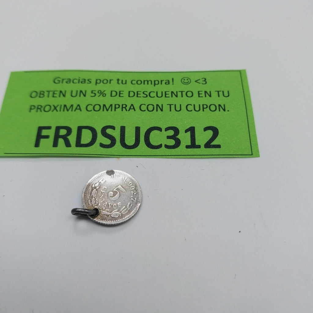K1 1.3 GRMS PLATA .925 IDENTIFICACIÓN DIJE MATERIALES PLATA CANTIDAD DE (SEMINUEVO)