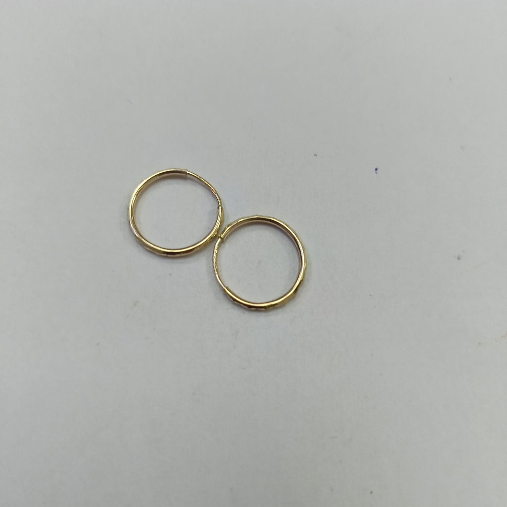 ARRACADAS PAR ORO 10 K 0.6 GRMS (SEMINUEVO)