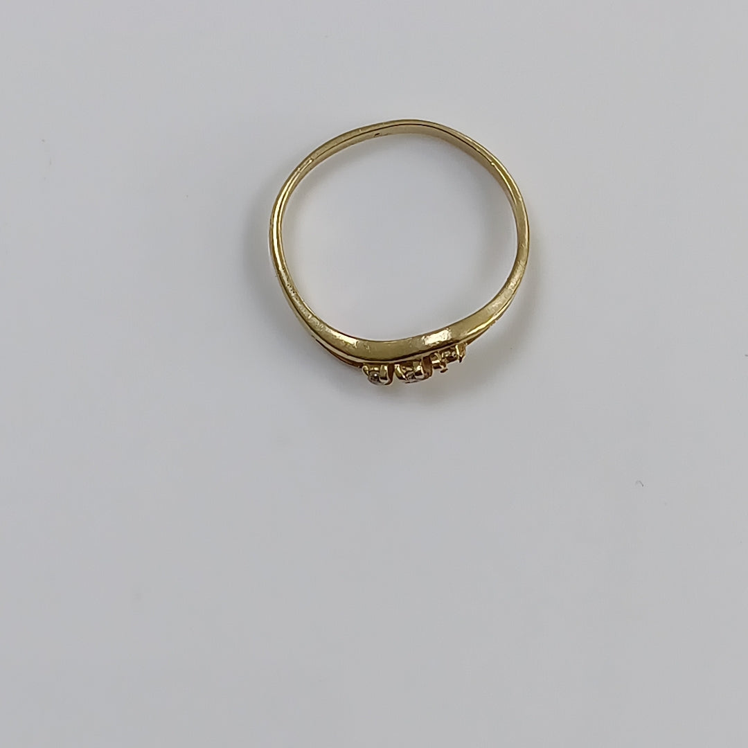 ANILLITO ORO 14 K 1.3 GRMS (SEMINUEVO)