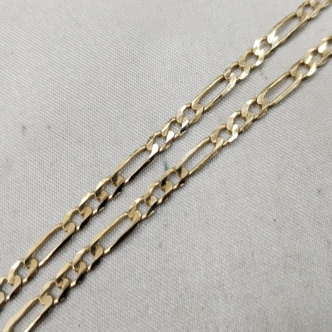 CADENA 3X1 14K 55 CM 7.2 GR (NUEVO)