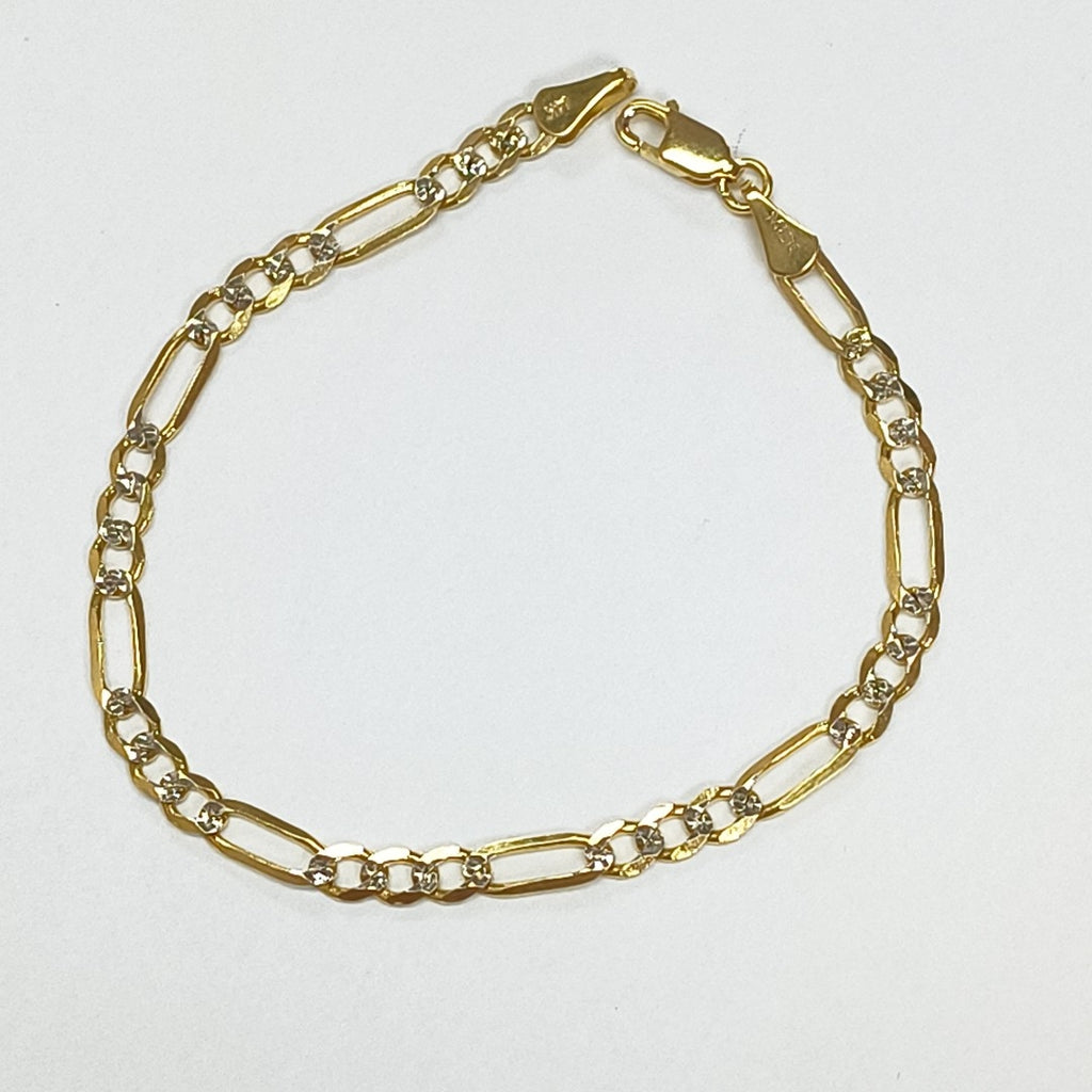 PULSERA 3X1 14K 18 CM 3.9 GR (NUEVO)