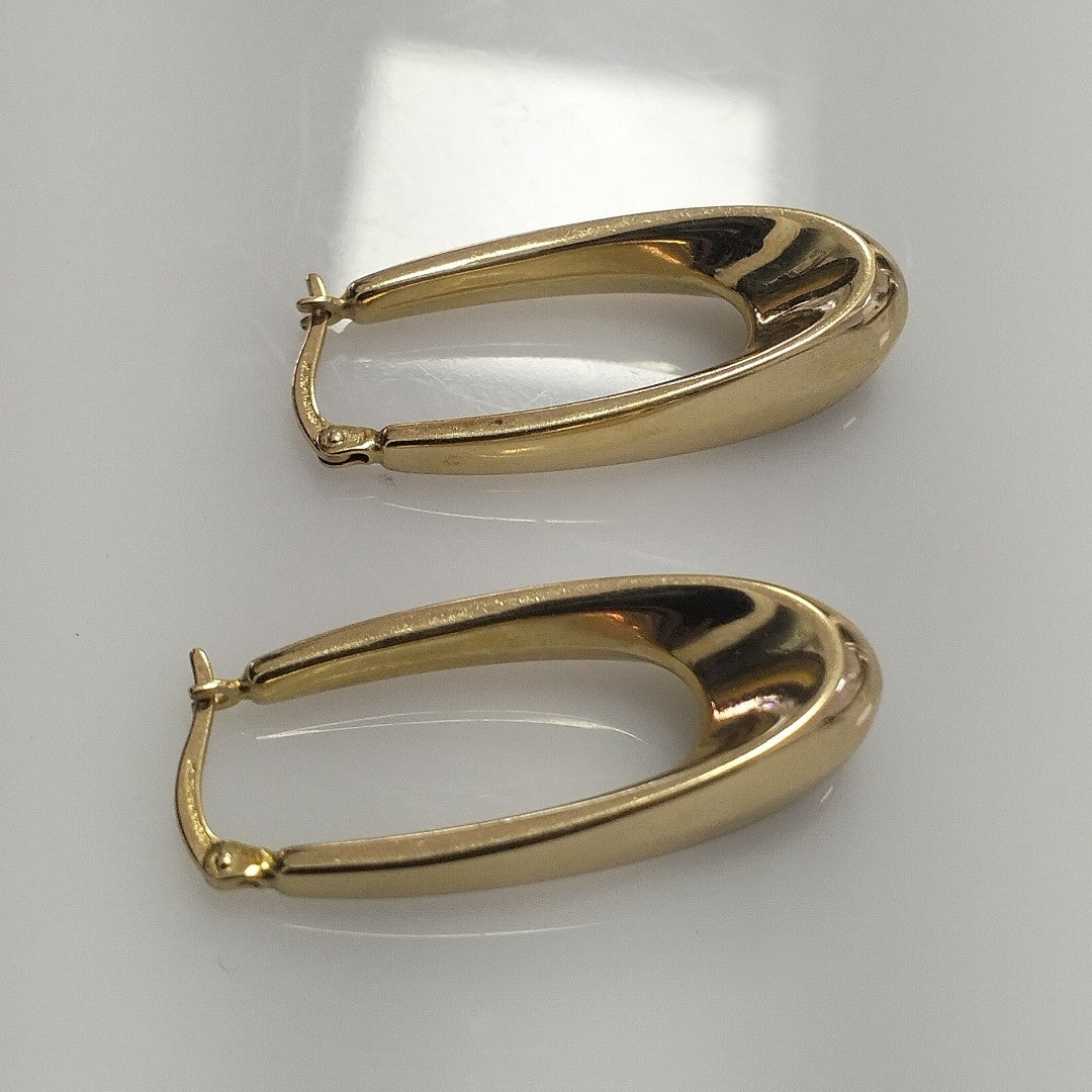 ARETES PAR ORO 14 K 3 GRMS (SEMINUEVO)