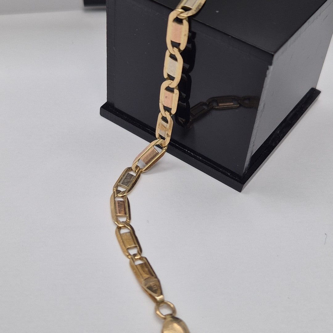 PULSERA ORO,RODIADO 14 K 7,00 GRMS (SEMINUEVO)