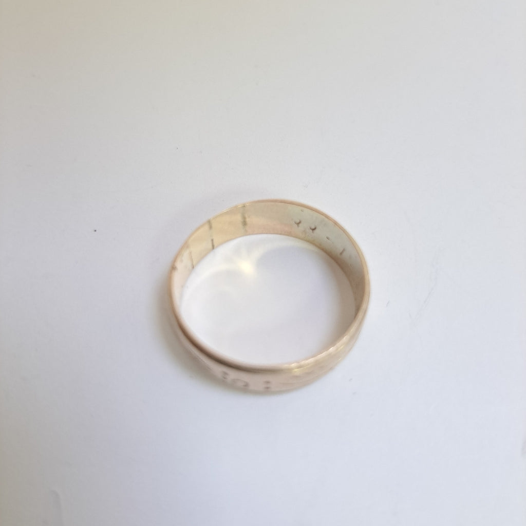 ARGOLLA ORO 8 K 4.2 GRMS (SEMINUEVO)