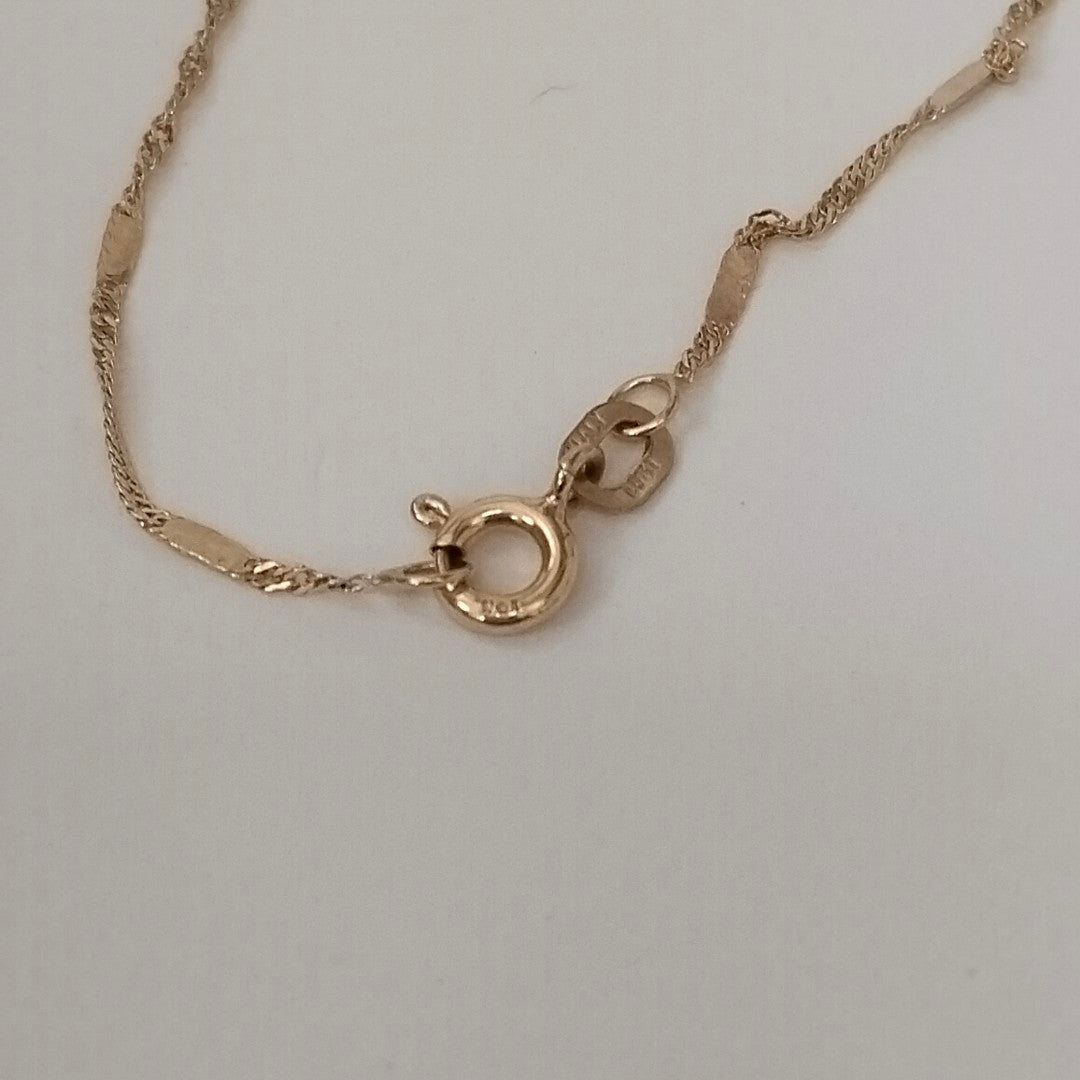 CADENA ORO 10 K 1.3 GRMS (SEMINUEVO)