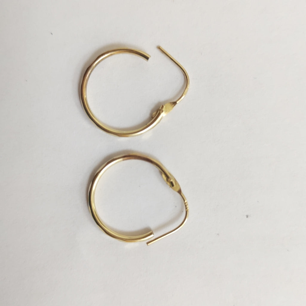 ARRACADAS PAR ORO 10 K 0.7 GRMS (SEMINUEVO)