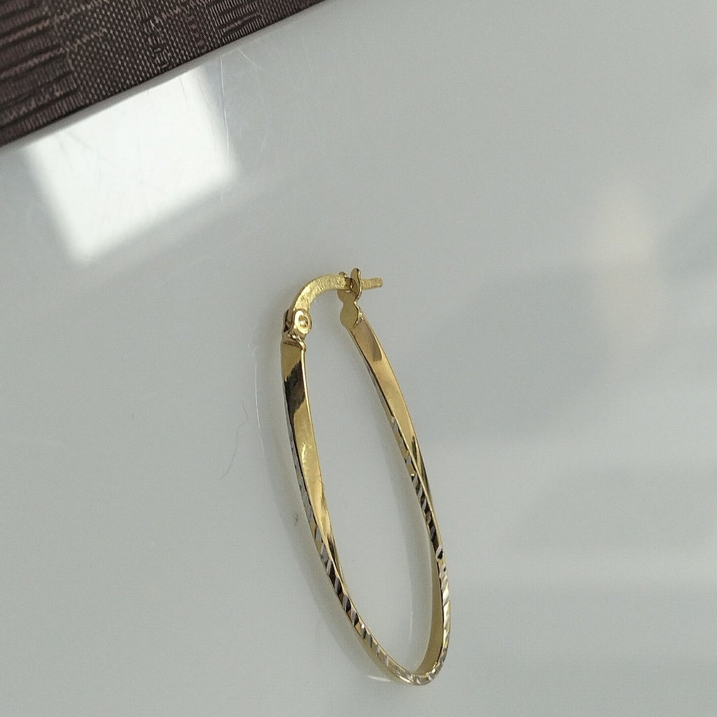 ARRACADAS PAR ORO 14 K 1.3 GRMS (SEMINUEVO)
