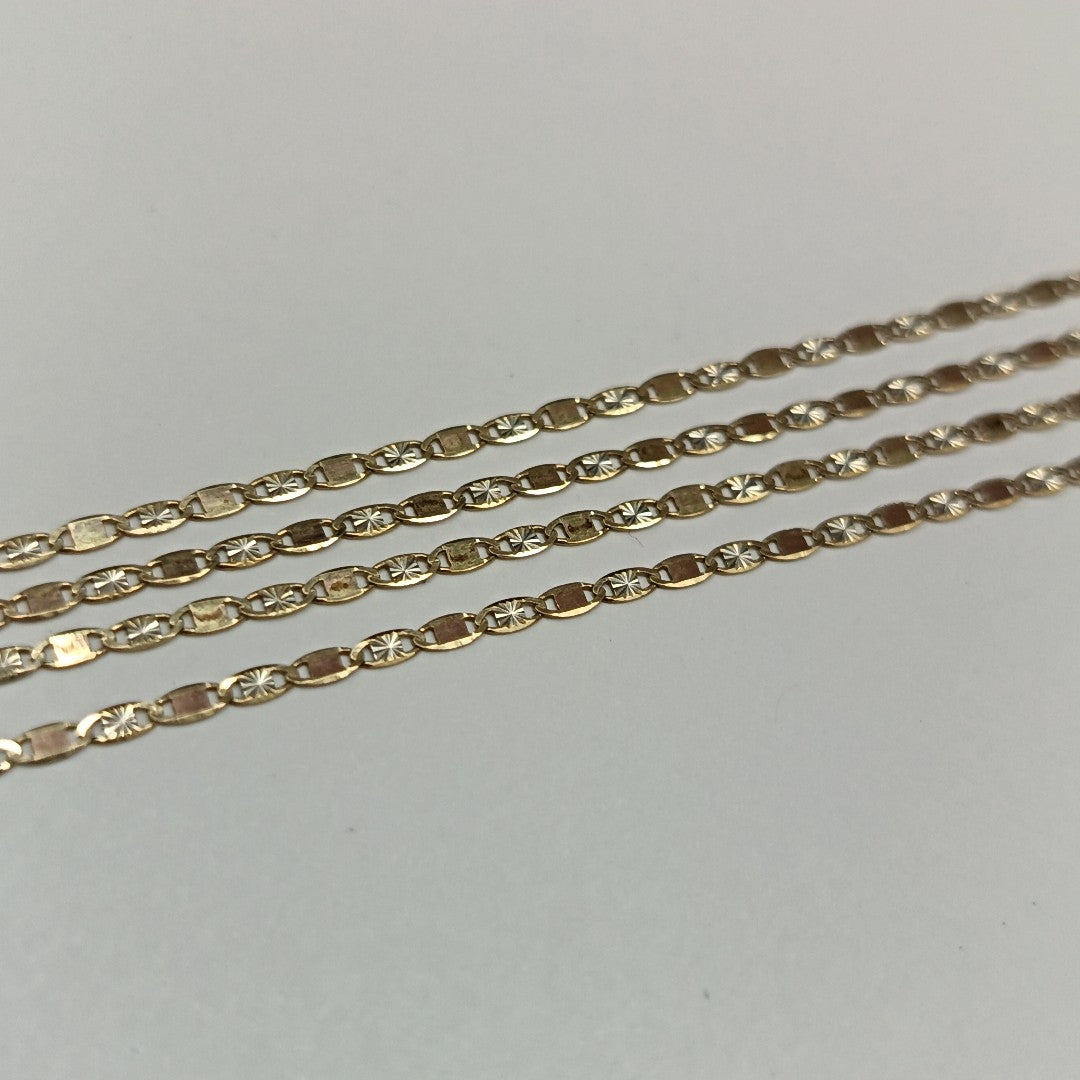 CADENA ORO 10 K 1.5 GRMS (SEMINUEVO)