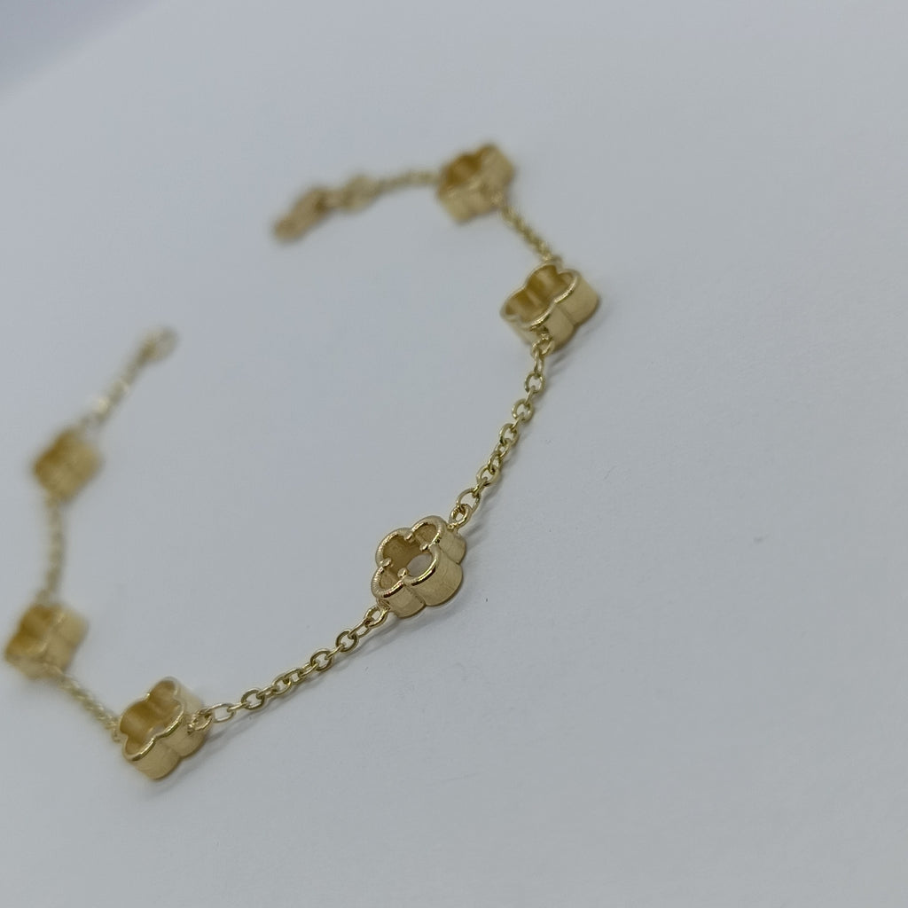 PULSERA ESPECIAL 14K 18 CM 4.3 GR (NUEVO)
