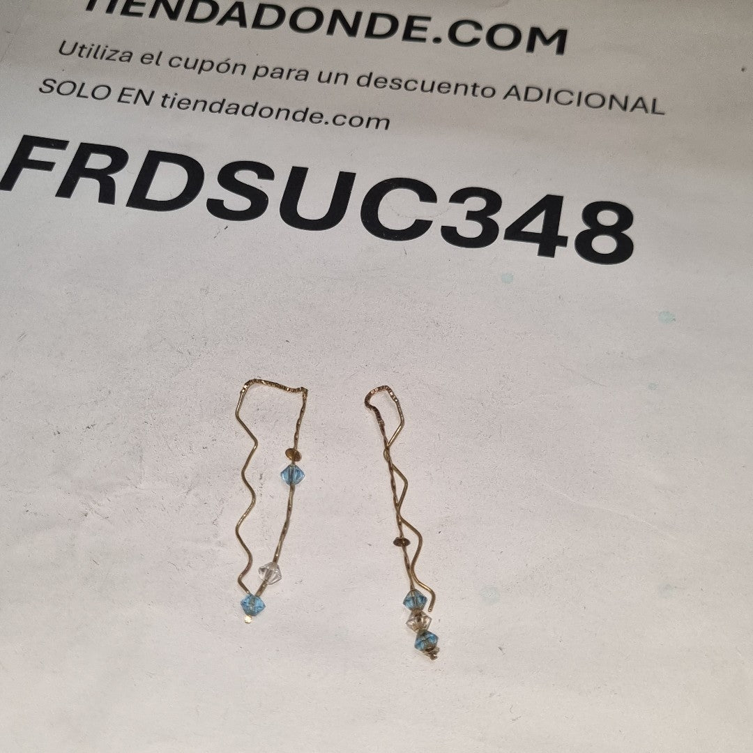 VIOLADORES PAR ORO 14 K 1,30 GRMS (SEMINUEVO)