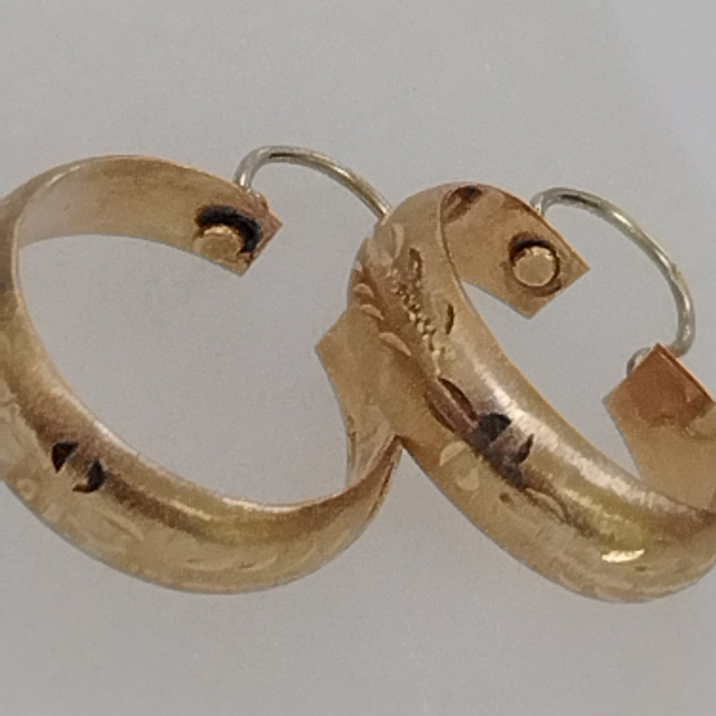 ARRACADAS PAR ORO 8 K 2,70 GRMS (SEMINUEVO)