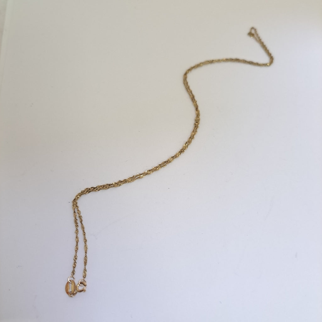 CADENA ORO 10 K 1.1 GRMS (SEMINUEVO)