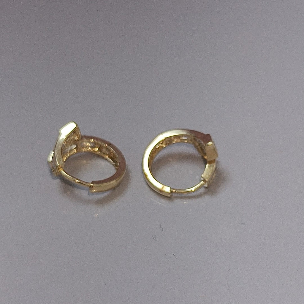 ARRACADAS PAR ORO 10 K 4.1 GRMS (SEMINUEVO)