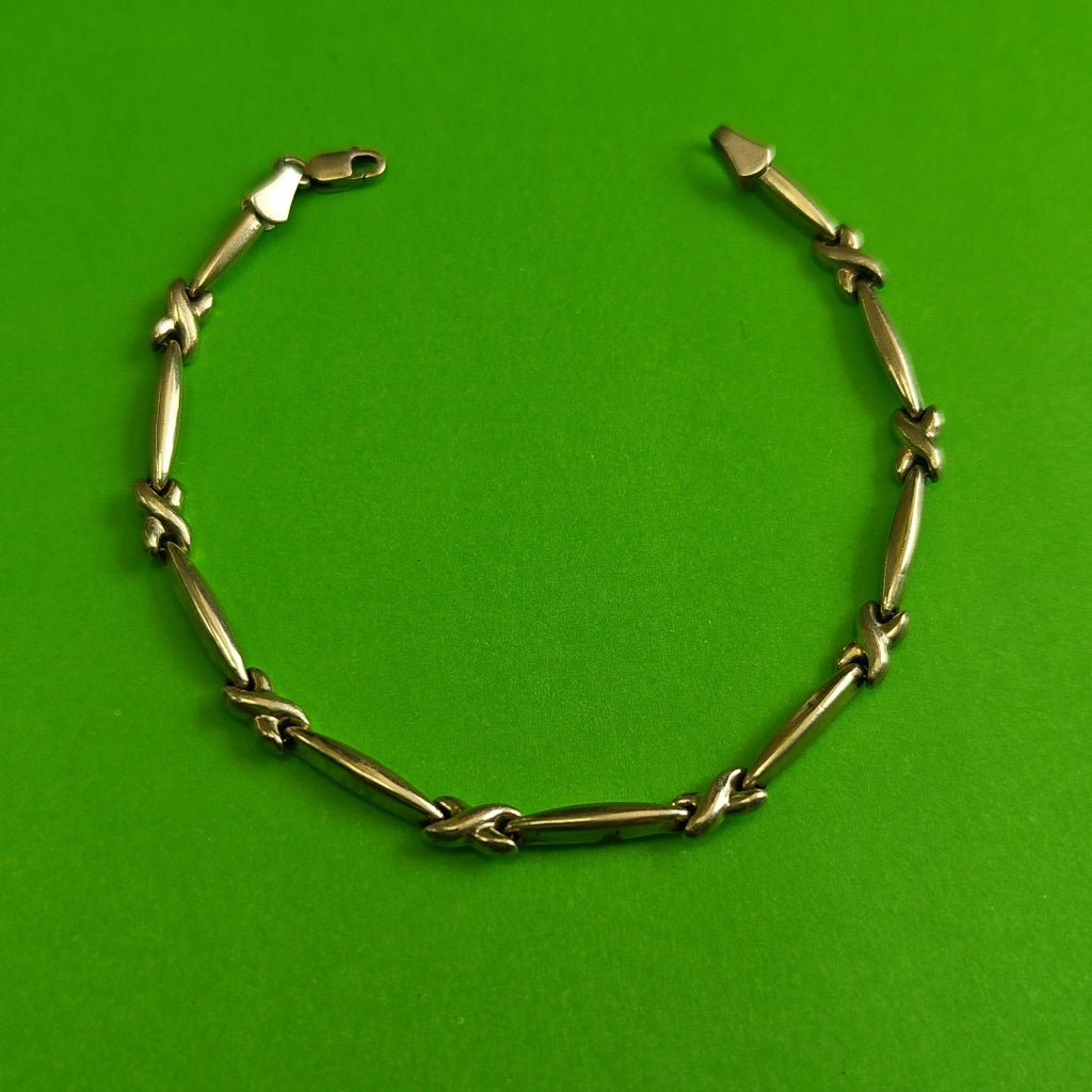 PULSERA RIGIDA ORO 10 K 5,00 GRMS (SEMINUEVO)