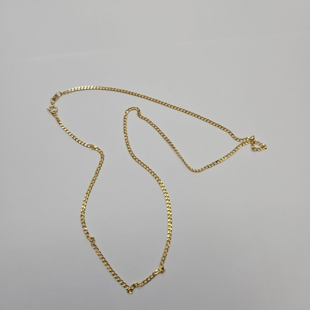 CADENAS BARBADA AMARILLA ORO 14K 1.9 (NUEVO)