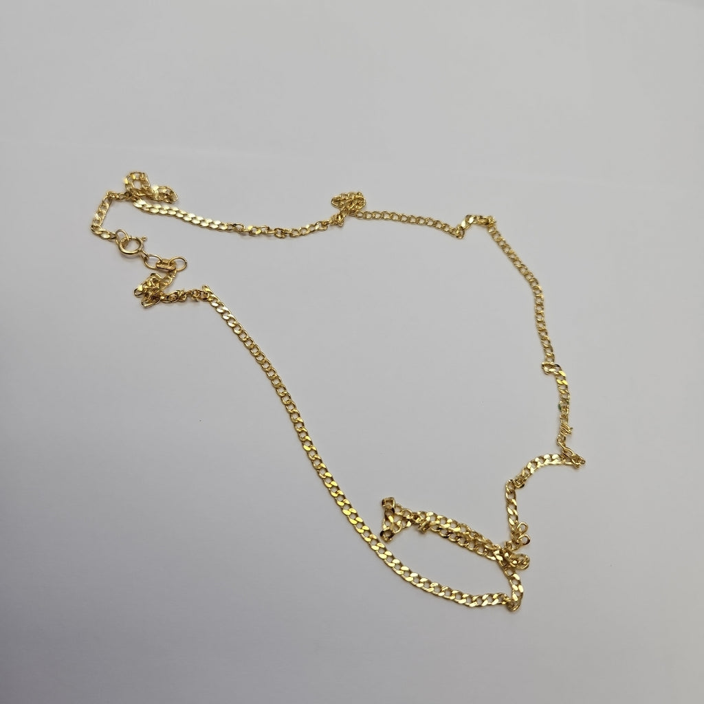CADENAS BARBADA AMARILLA ORO 14K 1.9 (NUEVO)