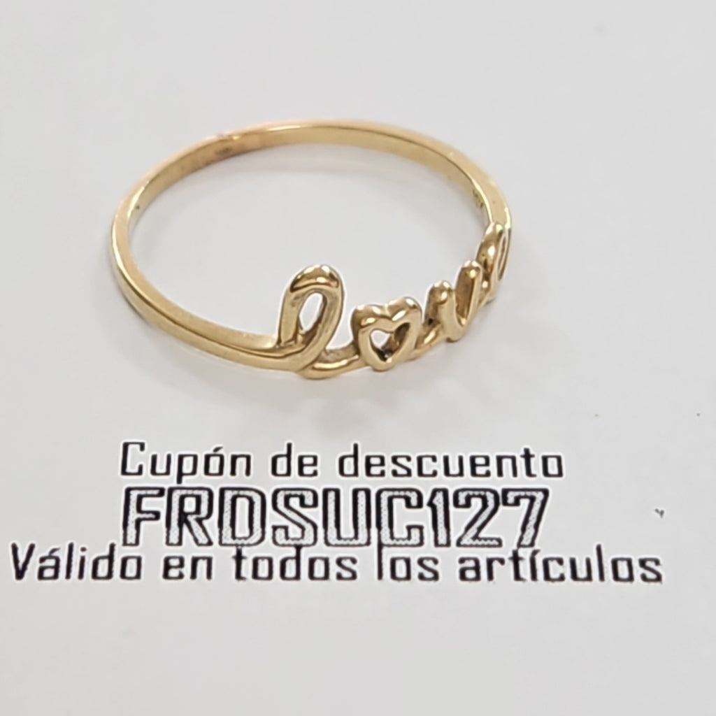 ANILLITO ORO 10 K 1.1 GRMS (SEMINUEVO)