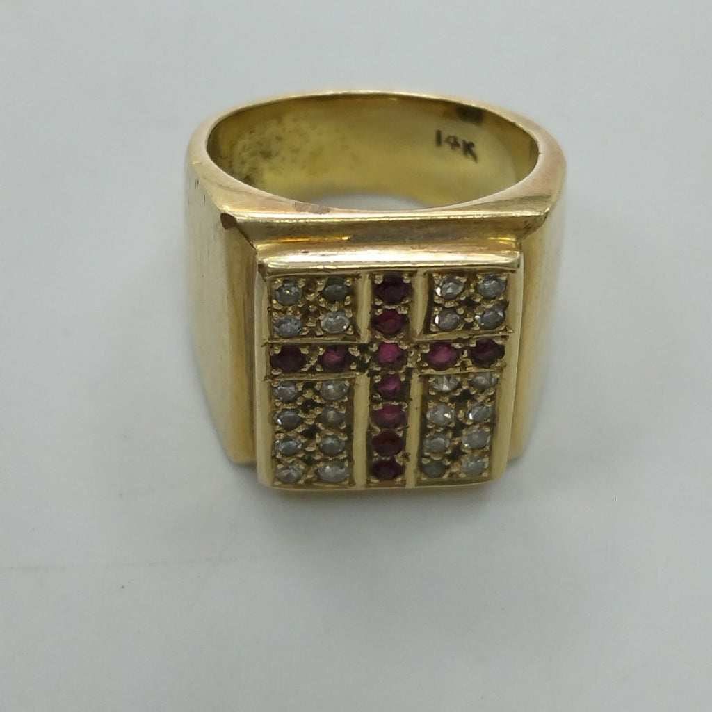 ANILLO ORO 14 K 9.4 GRMS (SEMINUEVO)