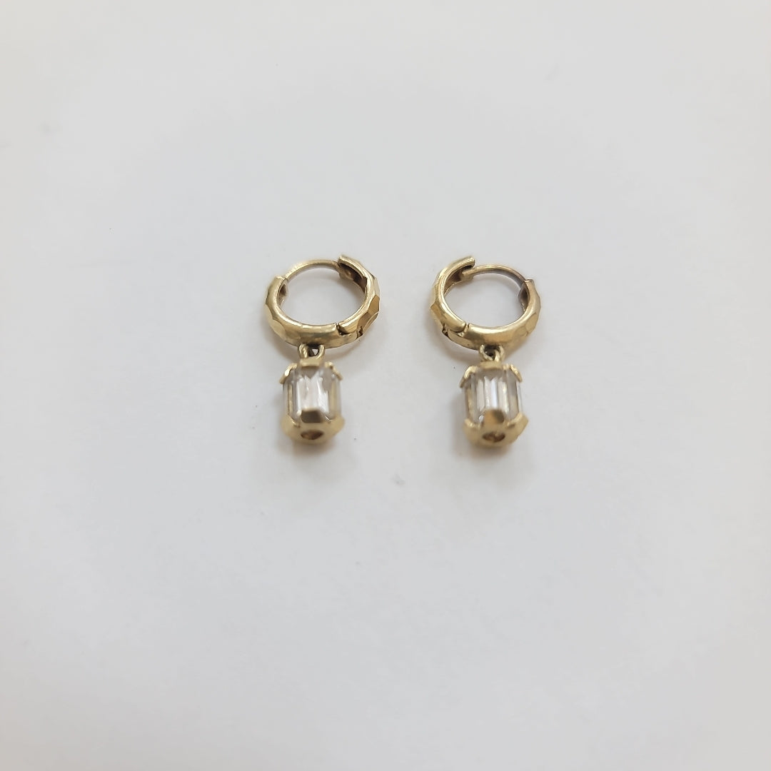 ARRACADAS PAR ORO 10 K 2.7 GRMS (SEMINUEVO)