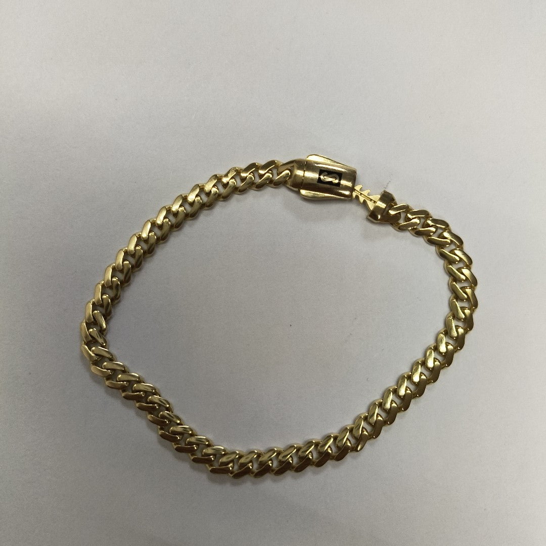 PULSERA MONACO ORO 14K 5.5 (NUEVO)