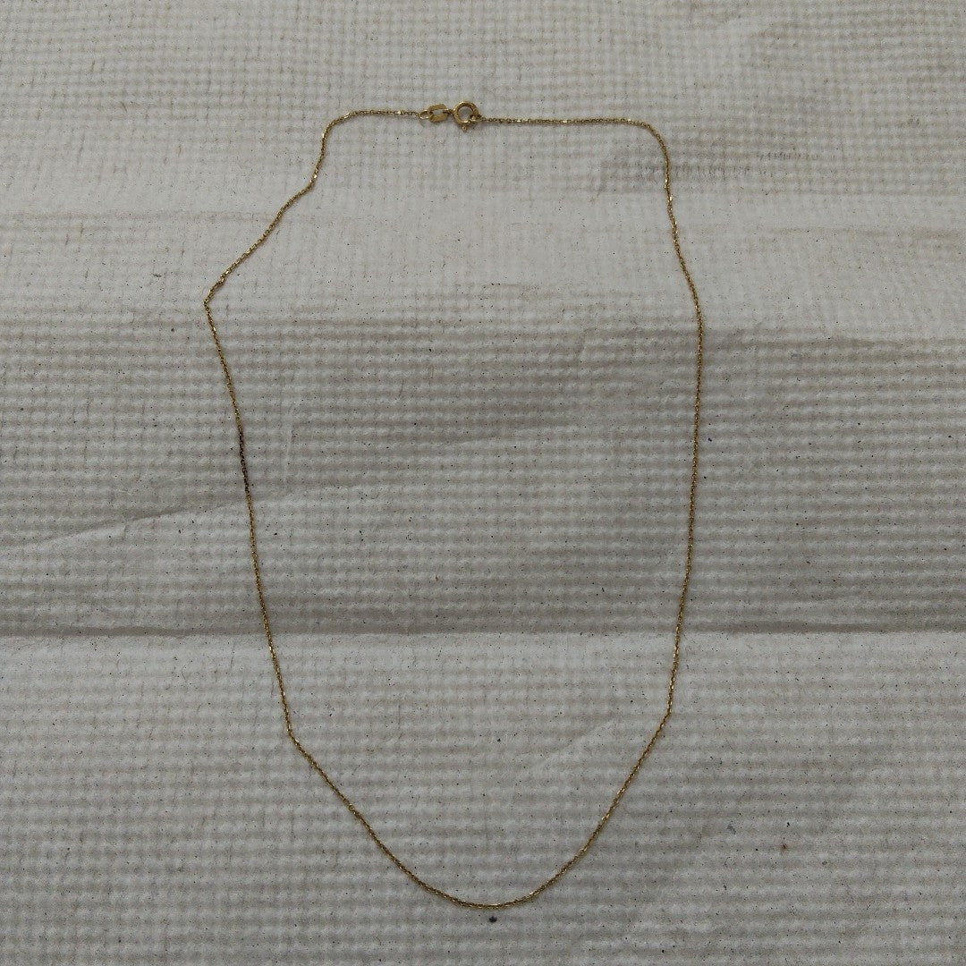 CADENA ORO 14 K 0,90 GRMS (SEMINUEVO)
