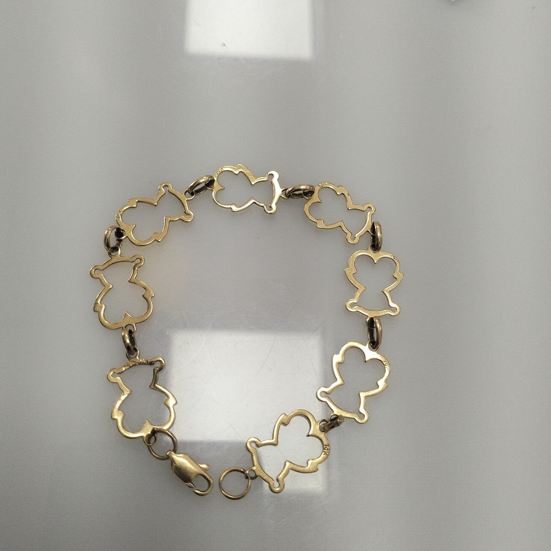 PULSERA ORO 14 K 5.1 GRMS (SEMINUEVO)